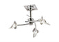 Mantra M0306 Flavia Semi Ceiling Round 3 Light G9, Polished Chrome
