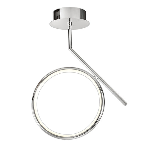 Mantra Olimpia Ceiling Light, 20W LED, 3000K, 1500lm, IP20, Chrome, 3yrs Warranty