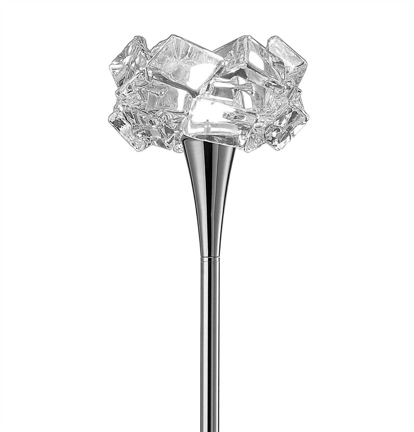 Mantra M3969 Artic Floor Lamp 1 Light E27, Polished Chrome