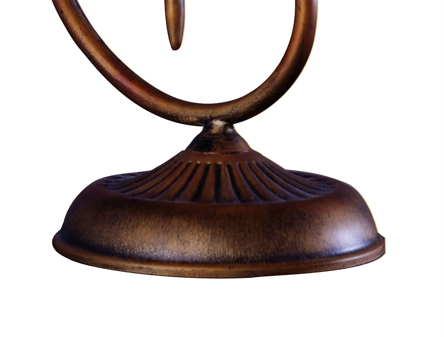 Mantra (0038 007) Wave Table Lamp 1 Light G9, Rustic Gold