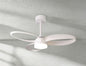 Infinity Fan 92.6cm 24W LED Dimmable Ceiling Light With Built-In 30W DC Reversible Fan, Remote Control 2700-5000K, 1800lm, White