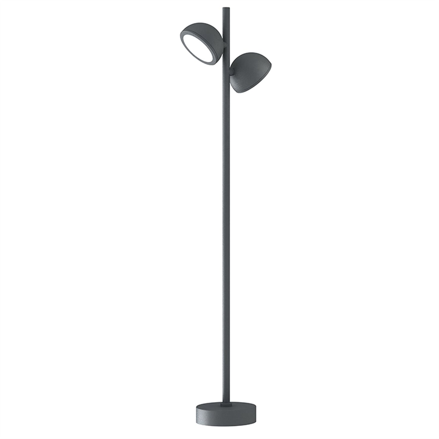 Mantra Everest Tall Post, 2 x GX53 (Max 10W, Not Included), IP65, Anthracite, 2yrs Warranty Exterior
