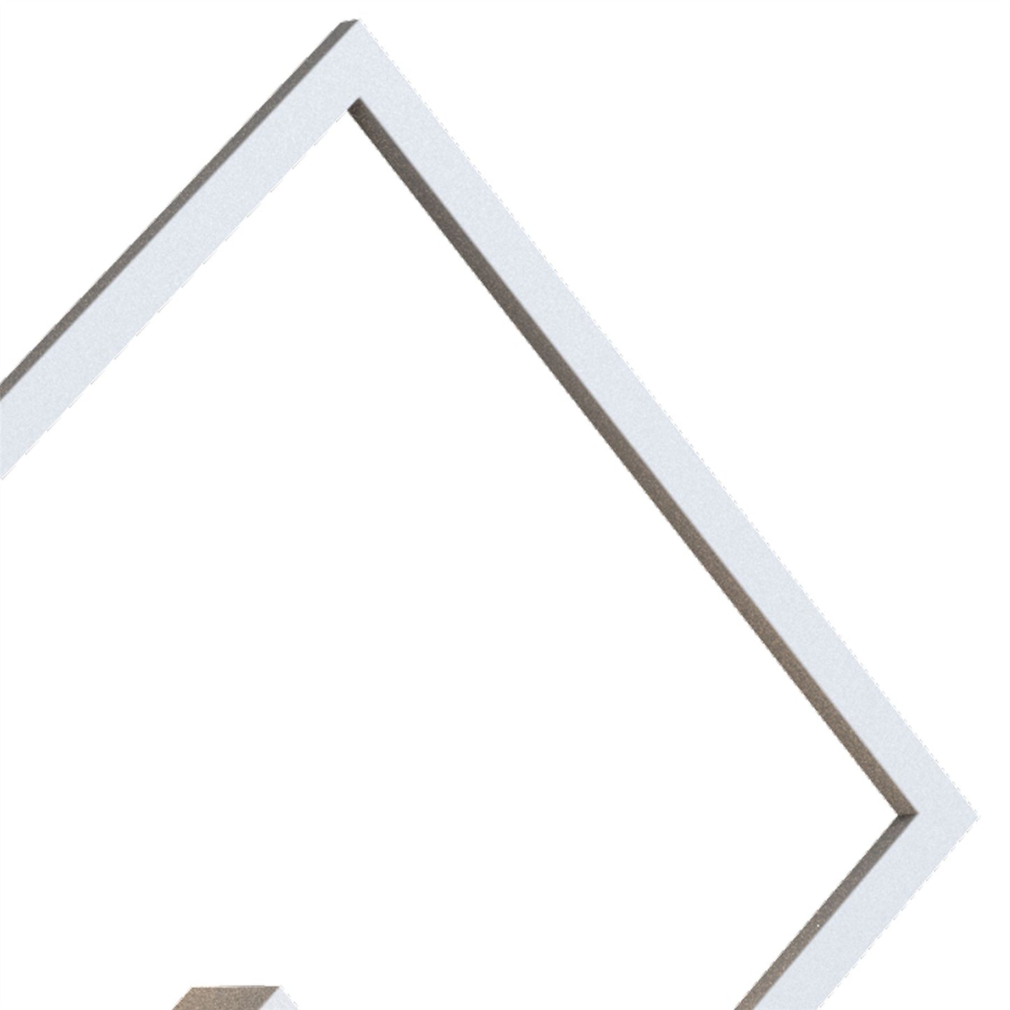 Mantra Boutique Square Wall Light, Dimmable, 18W LED, 3000K, 1150lm, White, 3yrs Warranty
