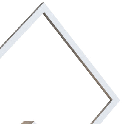 Mantra Boutique Square Wall Light, Dimmable, 18W LED, 3000K, 1150lm, White, 3yrs Warranty