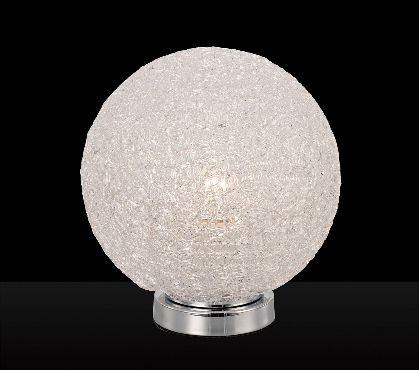 Mantra Fusion Fusion M5713 Bola Table Lamp 20cm Round 1 x E27, Chrome