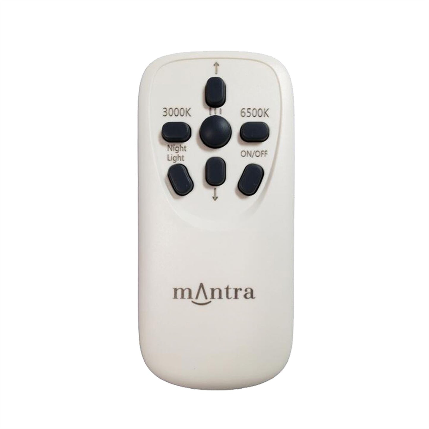 Mantra Fusion Reef I M5933 Reef Ceiling 45cm Round 48W LED 3000-6500K Tuneable, 3500lm, Remote Control Chrome/ White, 3yrs Warranty - M5933 Ceiling