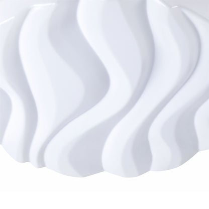 Mantra Arena Ceiling/Wall Light Medium Square 40W LED IP44,Tuneable 3000K-6500K,3200lm,Dimmable via RF Remote Ctrl Matt White/Acrylic,3yrs Warranty