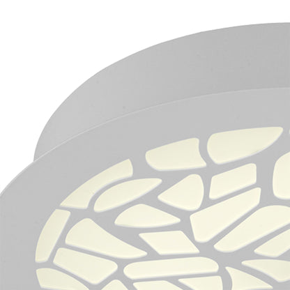 Mantra Fusion M5512 Petaca Flush 60cm Round 47W LED 3000K, 2850lm, Matt White/ Acrylic, 3yrs Warranty - M5512 Ceiling