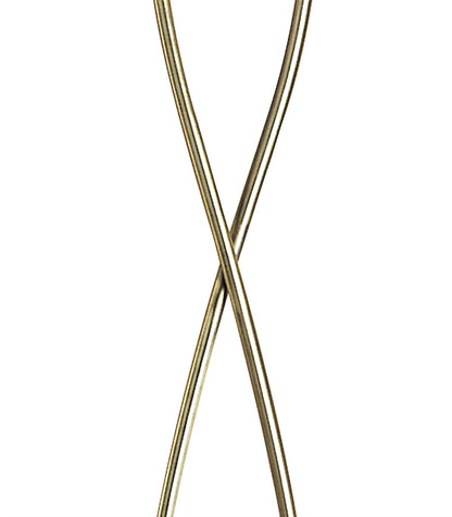 Mantra Rosa Del Desierto Floor Lamp 2 Light G9, Antique Brass, NOT LED/CFL Compatible