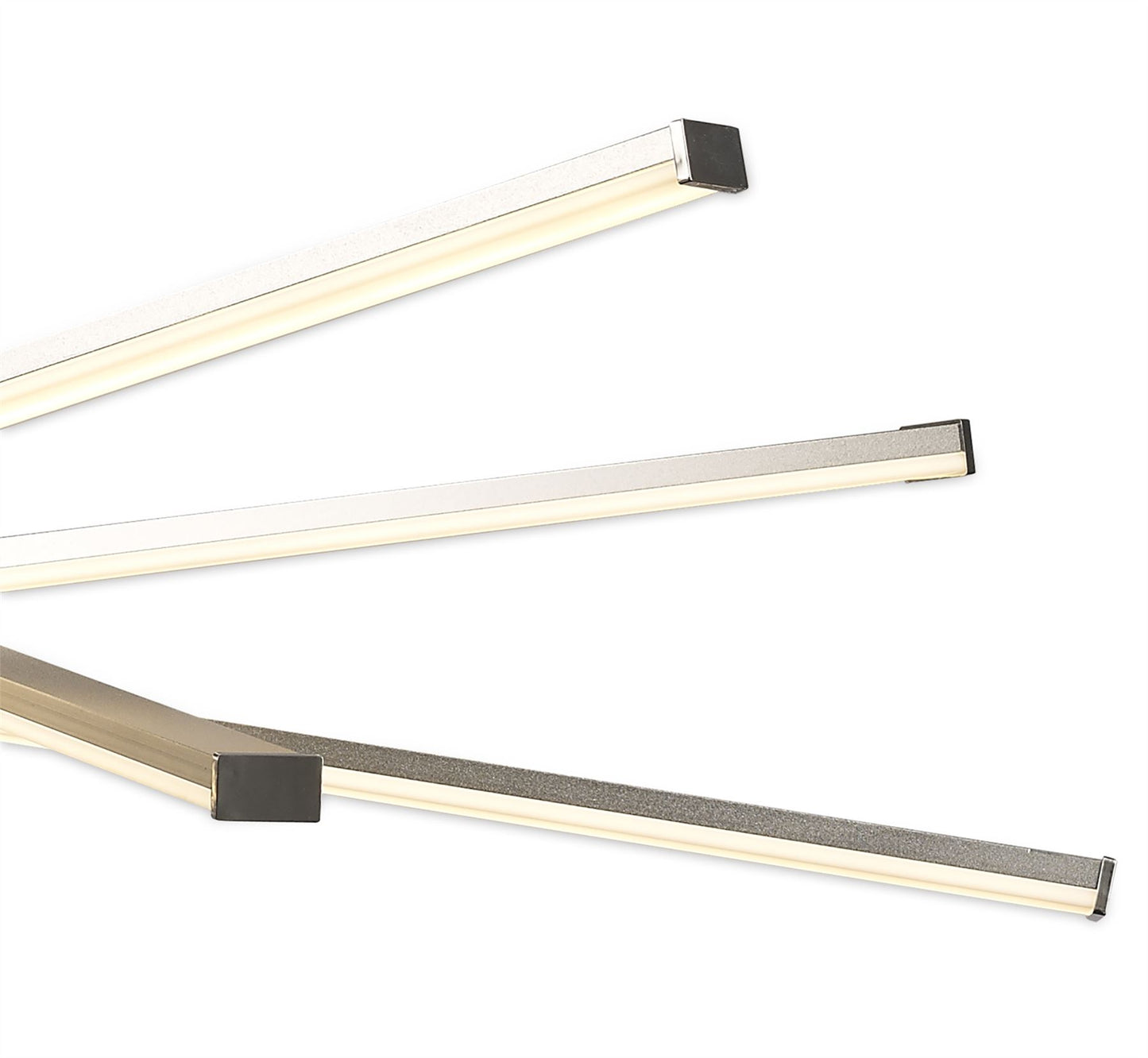 Mantra M5918 Star LED Ceiling 70.5cm Round 42W 3000K, 3700lm, Dimmable, Silver/Frosted Acrylic/Polished Chrome, 3yrs Warranty - M5918 Ceiling