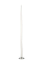 Mantra Estalacta Floor Lamp 1 Light GU10 Indoor/Outdoor IP44, Silver/Opal White