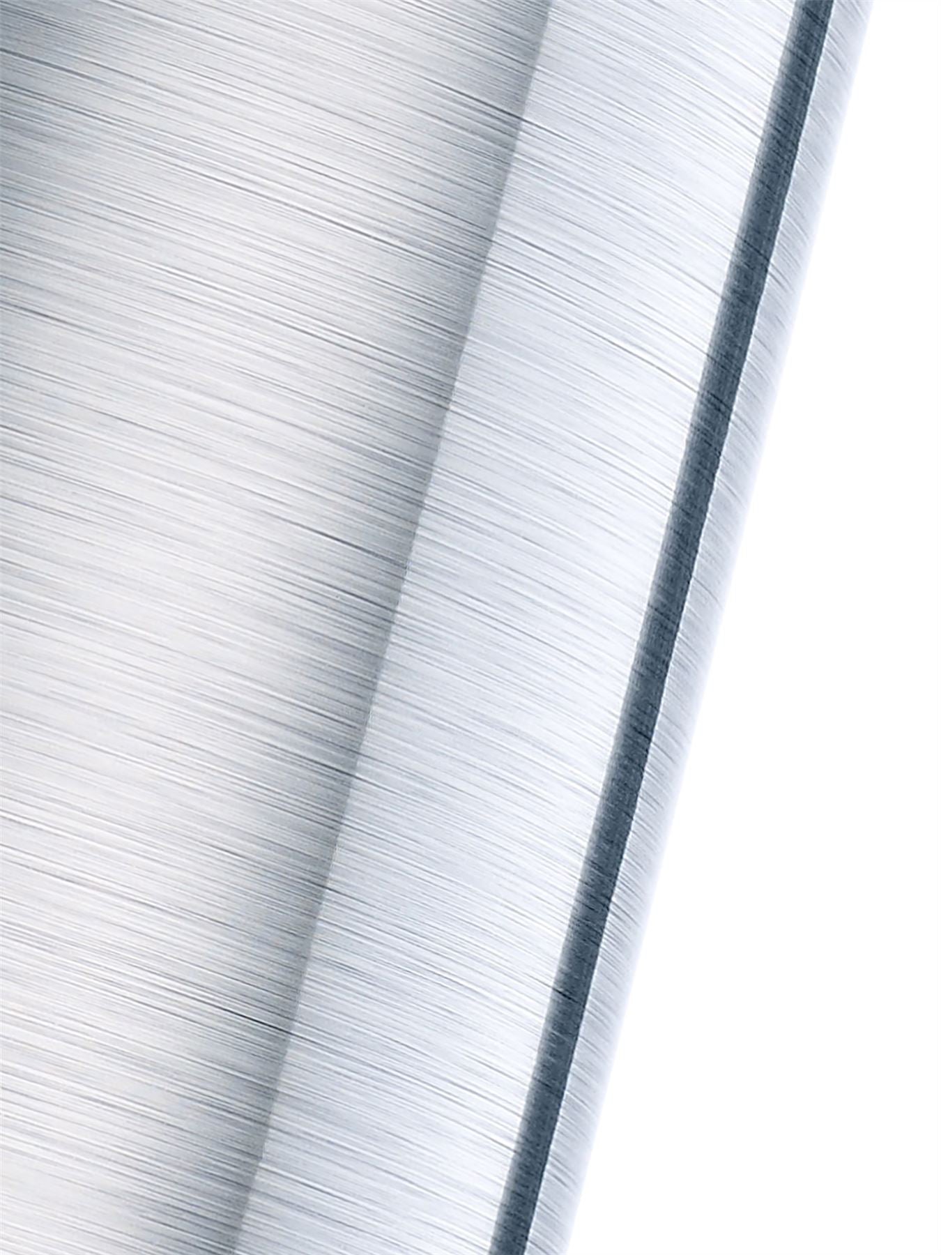 Deco Dako Black Pendant 1 Light E27 with 350 x 250mm Metallic Chrome Finish Cylinder Shade, c/w Ceiling Bracket