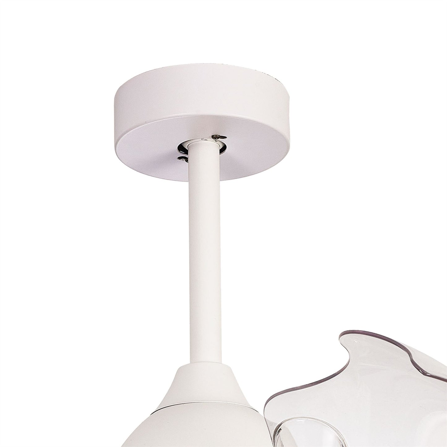 Coin Air 60W LED Dimmable Ceiling Light With Built-In 30W DC Reversible Fan, Remote & APP Control, Wood, 3300lm, 5yrs Warranty