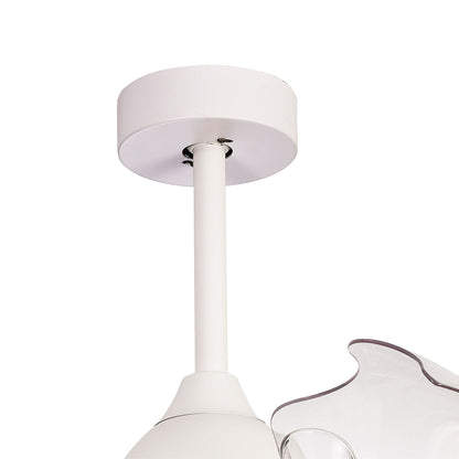 Coin Air 60W LED Dimmable Ceiling Light With Built-In 30W DC Reversible Fan, Remote & APP Control, Wood, 3300lm, 5yrs Warranty