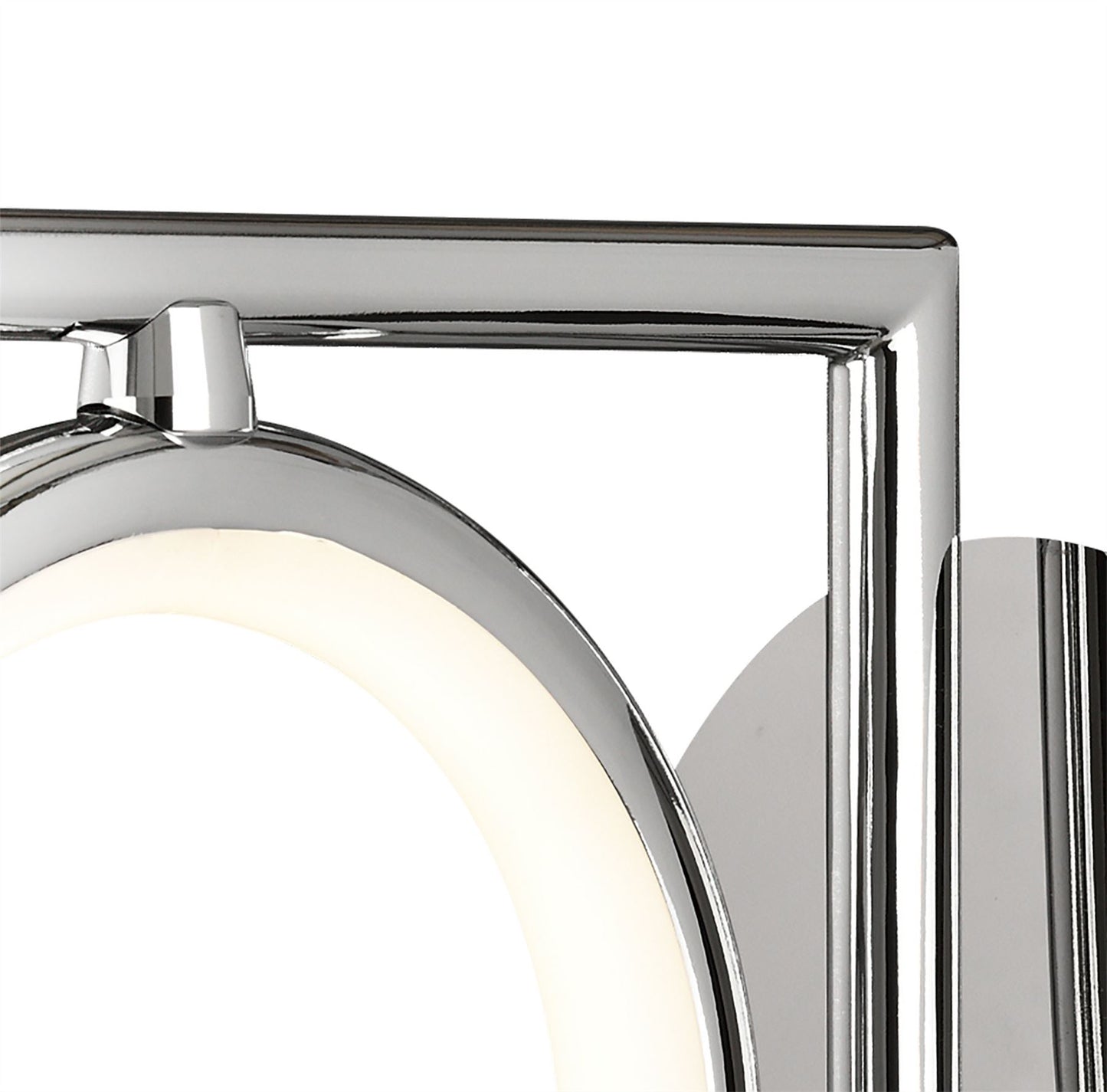 Mantra Olimpia Wall Light, 8W LED, 3000K, 600lm, IP20, Chrome, 3yrs Warranty