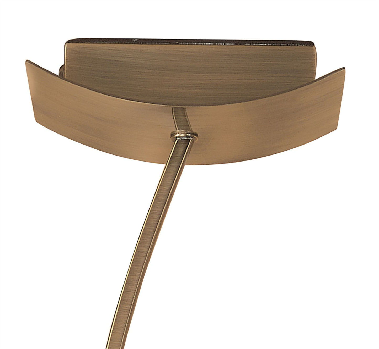 Mantra Pietra Ceiling 2 Light G9, Antique Brass