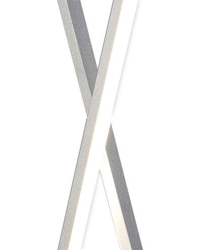 Mantra M5984 Bucle Table Lamp 18W LED 3000K, 1550lm, Polished Chrome/Frosted Acrylic, 3yrs Warranty